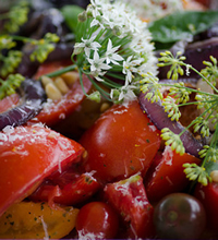 Augusta County Farmers’ Market Tomato Salad