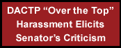 DATCP "Over the Top" Harassment Elicits Senator's Criticism